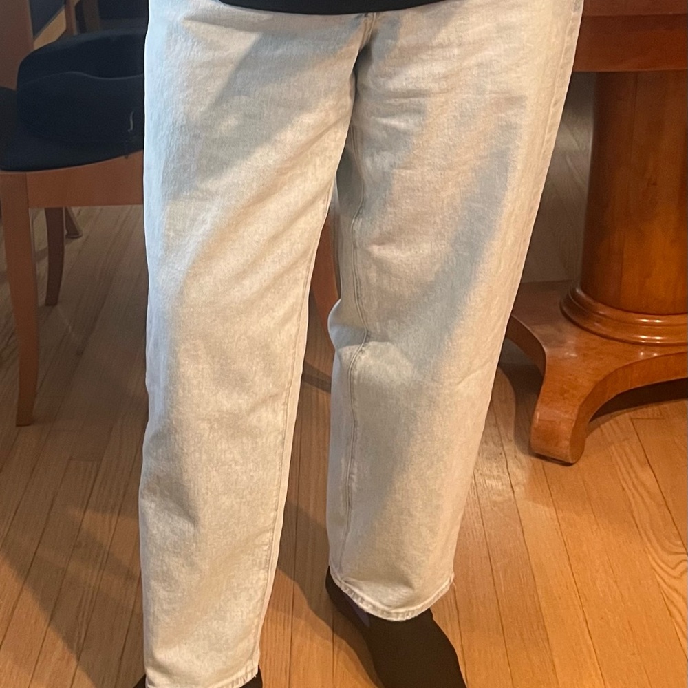 American Eagle Outfitters Men's Soft Gray Chinos